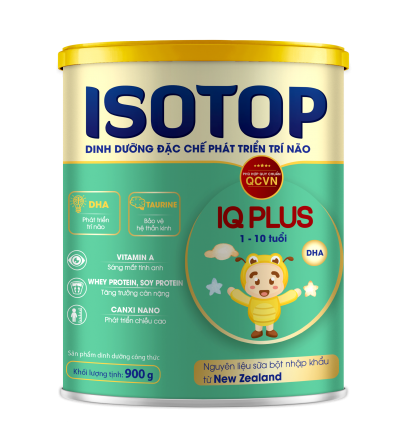 Sữa ISOTOP IQ PLUS 900g