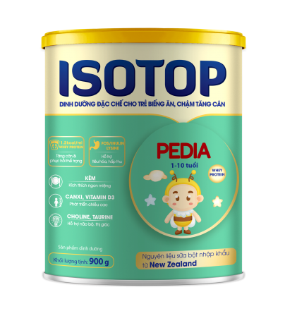 Sữa ISOTOP Pedia 900g